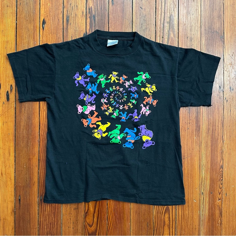 Vintage 90s Brockum Group Grateful Dead 1991 Tour Double Sided tee Large